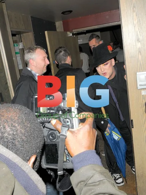Boy George at Mark Ronson Gig in London