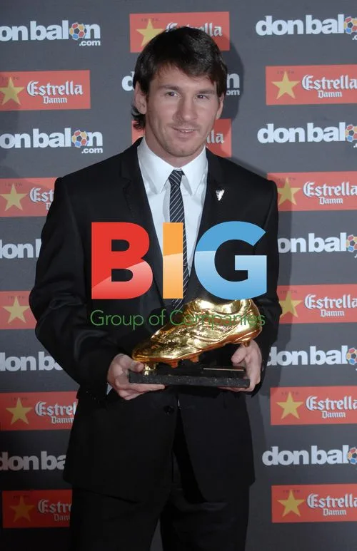 Leo Messi Receives Golden Boot