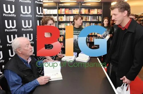 Sir Michael Caine Autobiography Signing in London