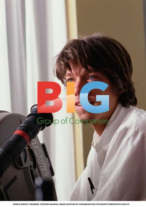 STEPHEN GAGHAN on set