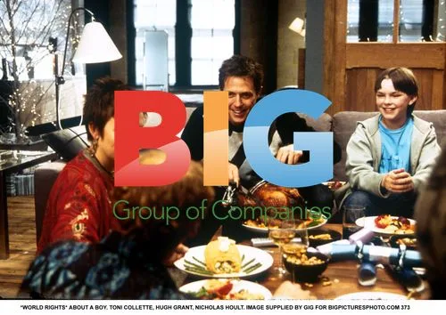ABOUT A BOY film with Toni Collette, Hugh Grant, Nicholas Hoult