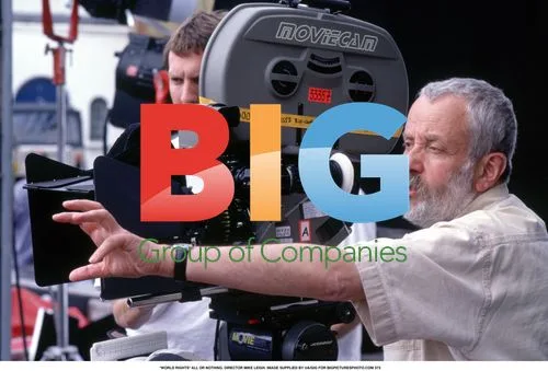Director Mike Leigh on Set
