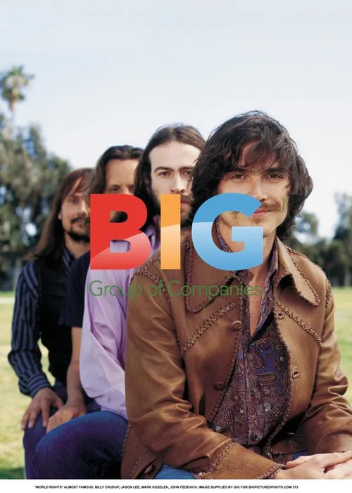 ALMOST FAMOUS cast on set