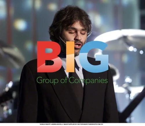 Andrea Bocelli in Black Suit