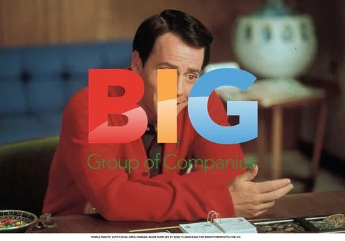 Greg Kinnear in Red Coat