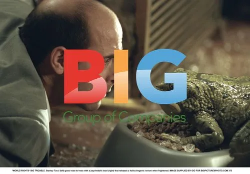 Stanley Tucci vs Psychedelic Toad