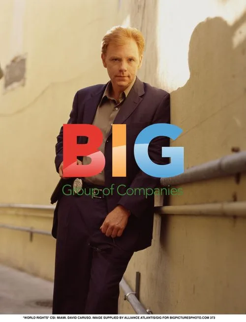David Caruso on CSI: Miami Set