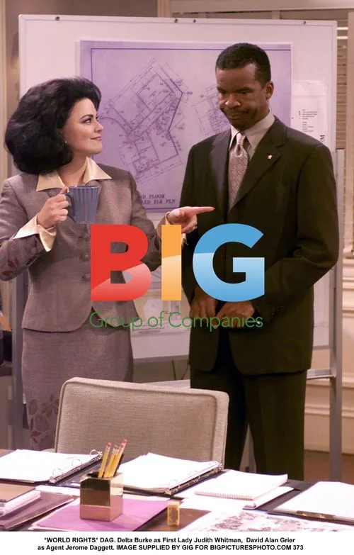 Delta Burke & David Alan Grier in "DAG"