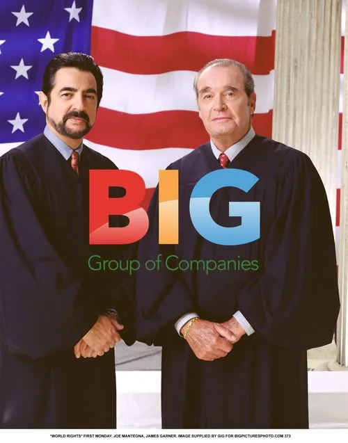 Joe Mantegna and James Garner in First Monday