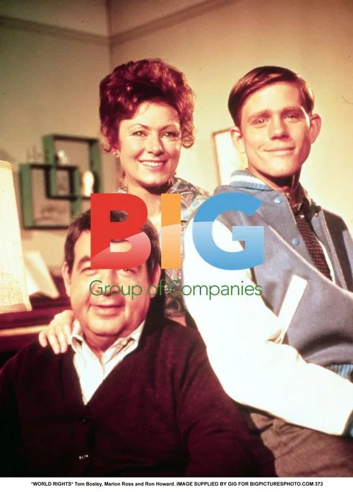 Tom Bosley, Marion Ross and Ron Howard