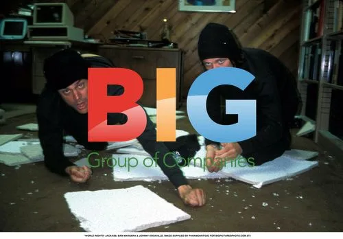 Bam Margera and Johnny Knoxville