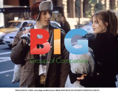 Jason Biggs and Mena Suvari