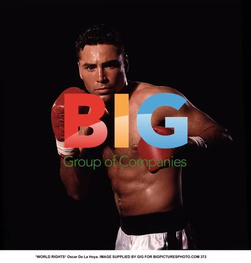 Oscar De La Hoya Portrait