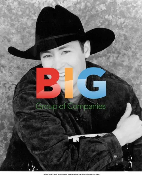Paul Brandt in Black Attire