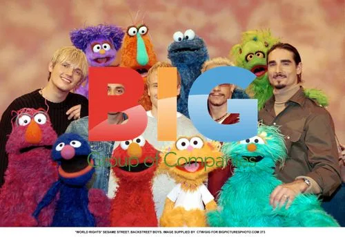 SESAME STREET with BACKSTREET BOYS