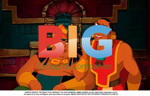 THE ROAD TO EL DORADO - Chief and High Priest