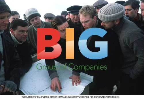 Kenneth Branagh as Shackleton