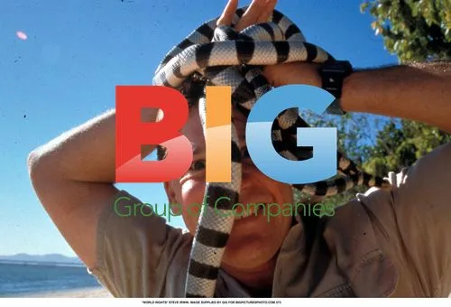 Steve Irwin with Snakes