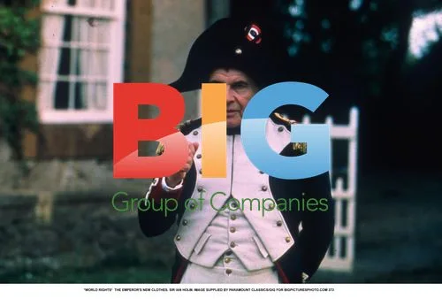 SIR IAN HOLM IN "THE EMPEROR'S NEW CLOTHES"