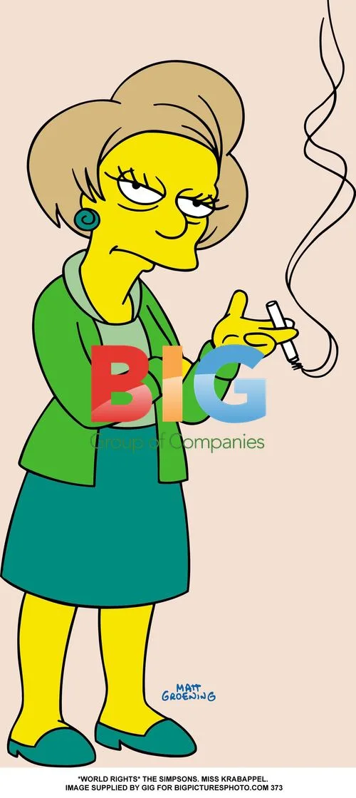 THE SIMPSONS - MISS KRABAPPEL