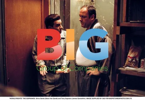 Silvio Dante and Tony Soprano from The Sopranos