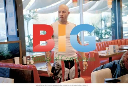 Vin Diesel Wearing White Top