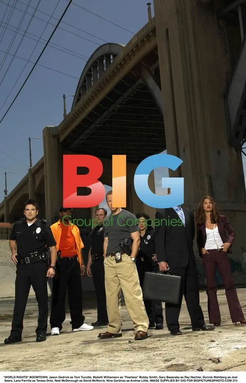 BOOMTOWN cast in uniform