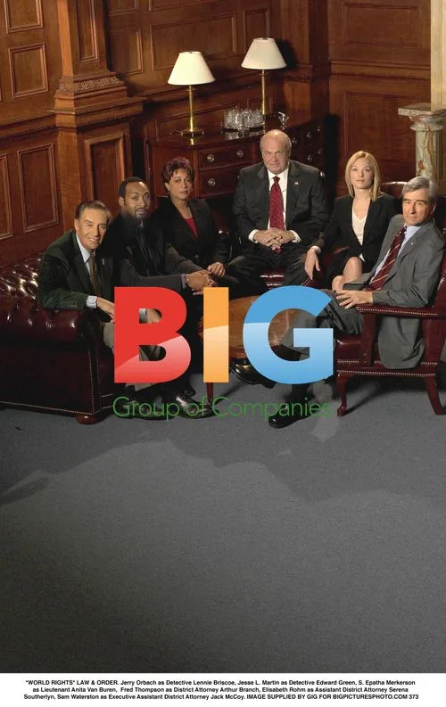LAW & ORDER Cast Portrait