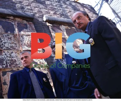 NYPD BLUE. Rick Schroder, James McDaniel, Dennis Franz