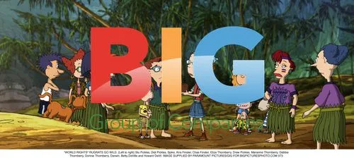 RUGRATS GO WILD cast photo