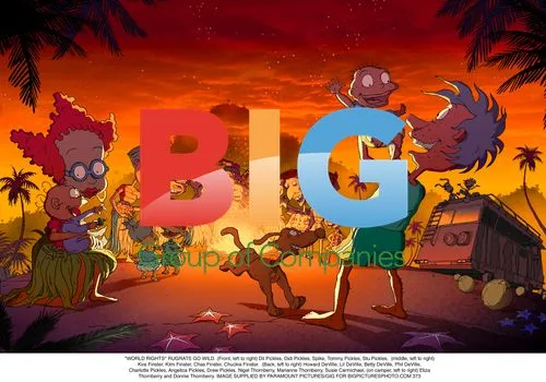RUGRATS GO WILD Cast Photo