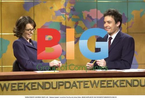 Tina Fey and Jimmy Fallon on SNL