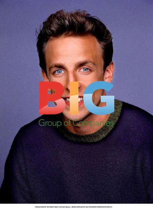 Seth Meyers on SNL Set