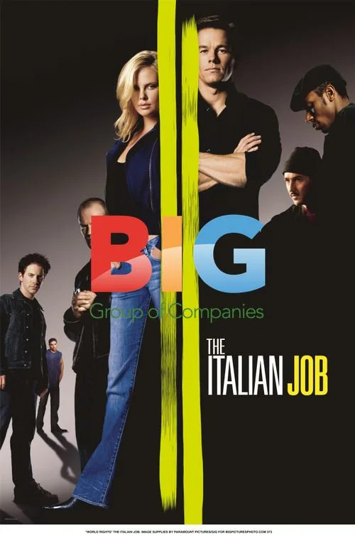 Iconic 'The Italian Job' Film Still