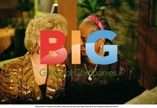 Debbie Reynolds and Della Reese in \"Touched by an Angel\"
