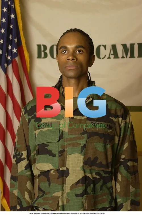 Fabrice Morvan at Celebrity Boot Camp