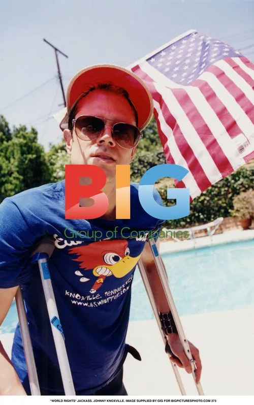 Johnny Knoxville on Jackass Set