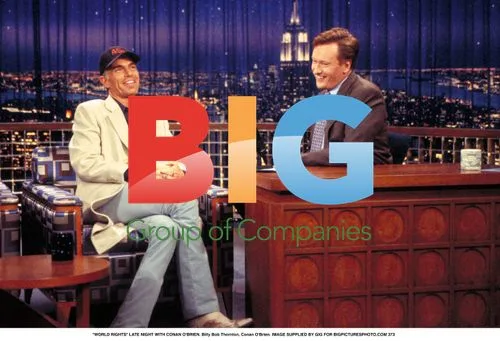 Conan O'Brien and Billy Bob Thornton