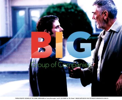 ABRAHAMS and R. LEE ERMEY in Film Still