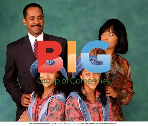 SISTER, SISTER. Tim Reid, Tamara Mowry, Tia Mowry and Jackee Harry