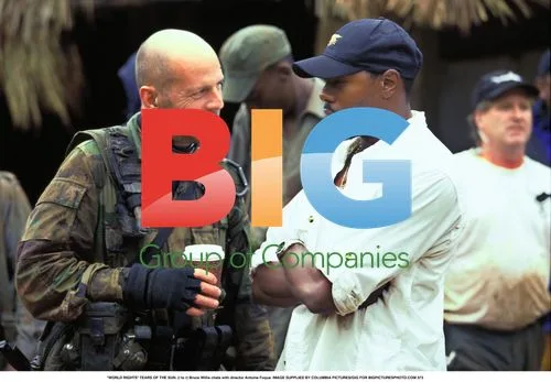 Bruce Willis and Antoine Fuqua on Tears of the Sun