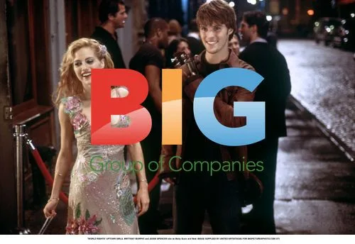 BRITTANY MURPHY and JESSE SPENCER in UPTOWN GIRLS