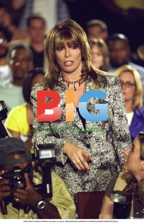 Jackie Kallen as a reporter