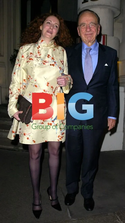 Actor Ross Kemp's wife Rebekah Wade out in London