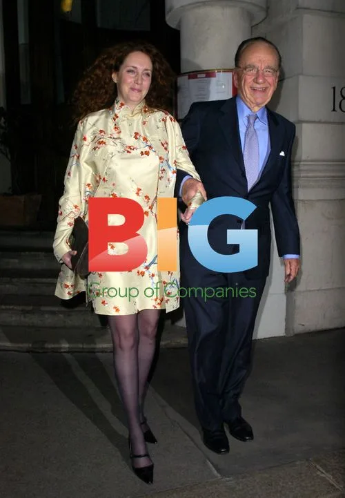 Ross Kemp's wife Rebekah Wade out in London