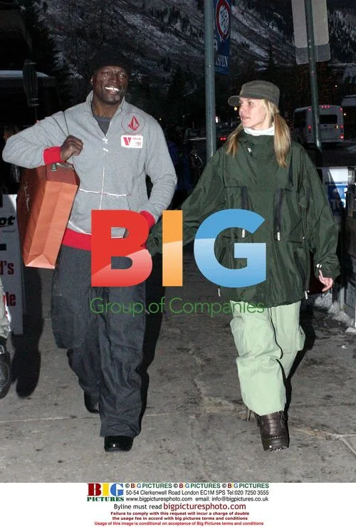 Seal and Heidi Klum in Aspen