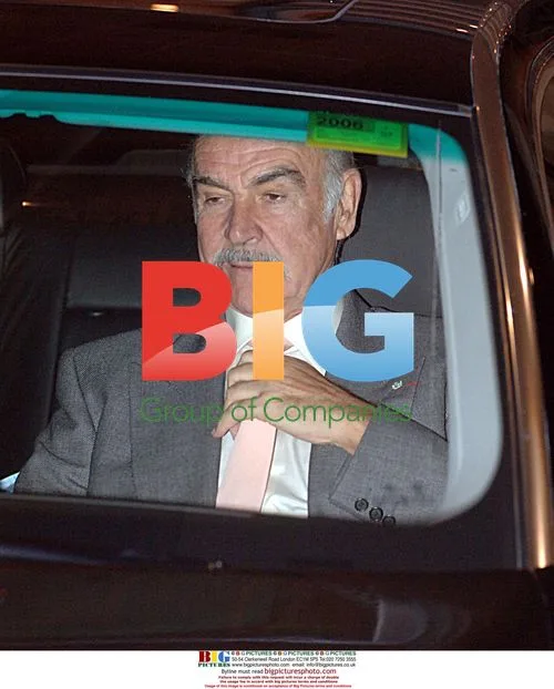 Sir Sean Connery and wife Micheline in Sydney