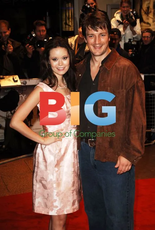 Summer Glau and Nathan Fillion at 'Serenity' Premiere