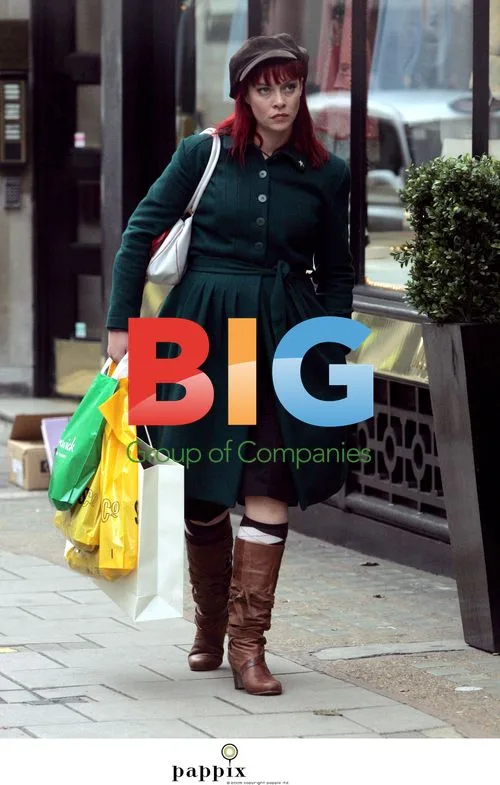 Sharon Marshall Out Shopping in London