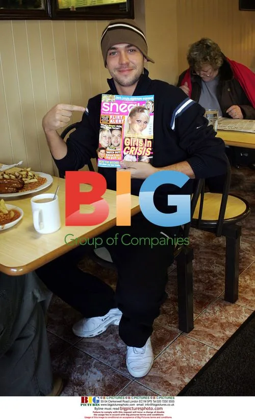 Shayne of X Factor fame out for lunch